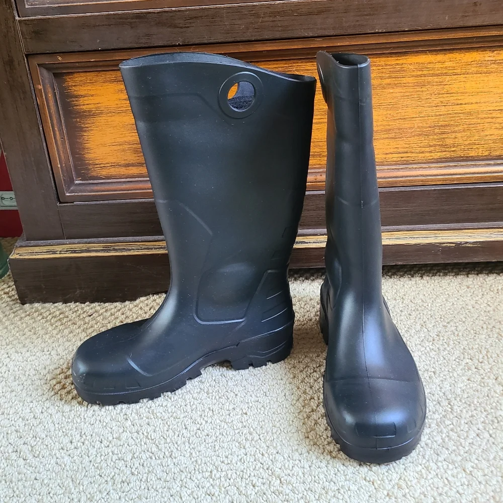 Dunlop Rubber Boots Chesapeake Waterproof Rain Outdoor Work Black 3M-5W